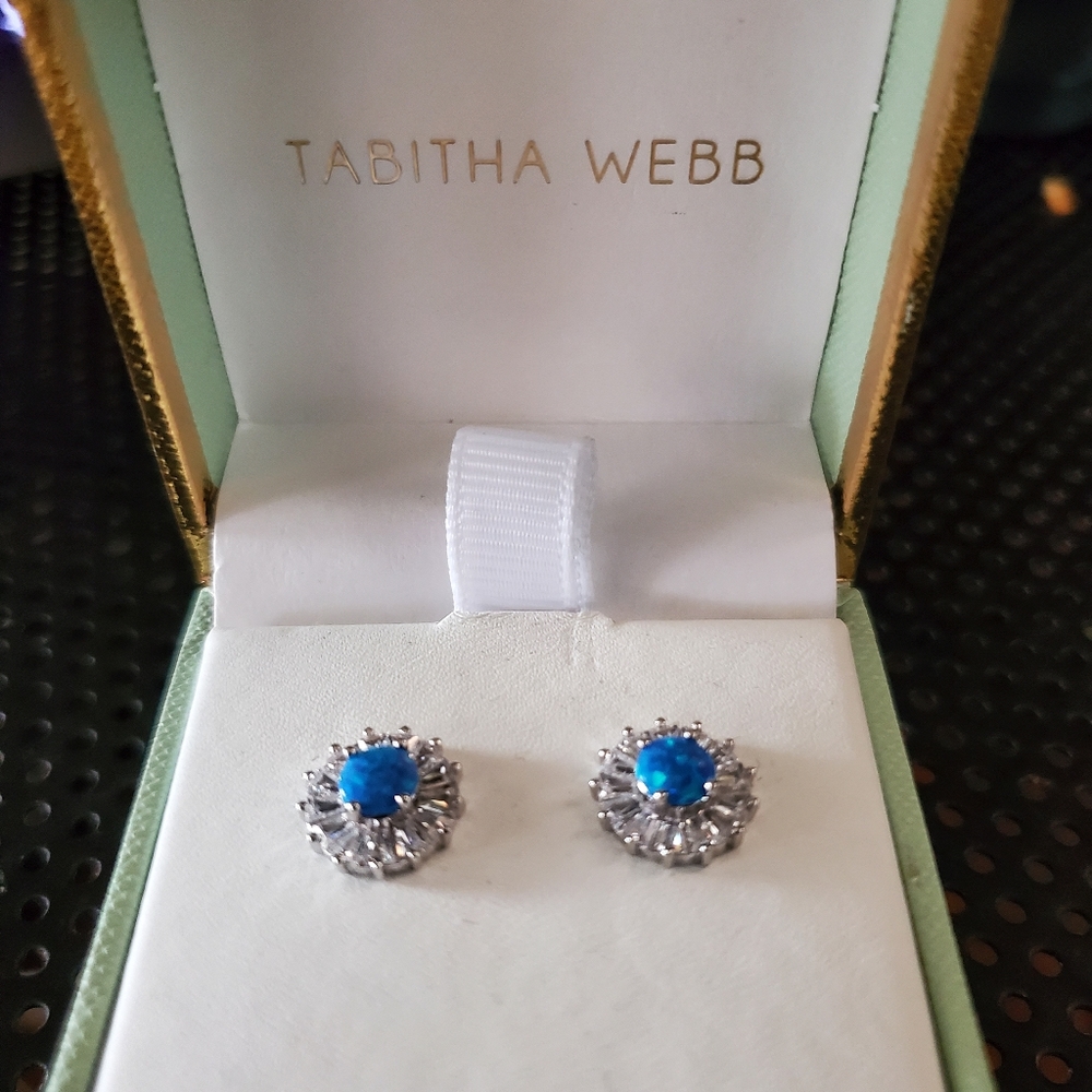 Tabitha Webb Sterling Silver Earrings